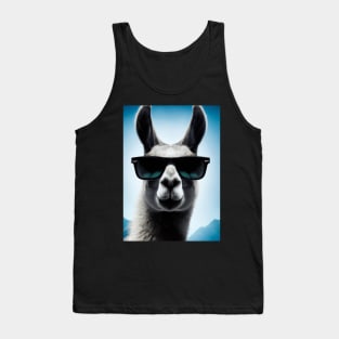 Llama with Sunglasses Tank Top